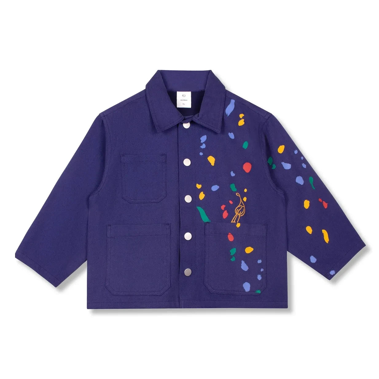 Wynken - Painted Jacket | Blue