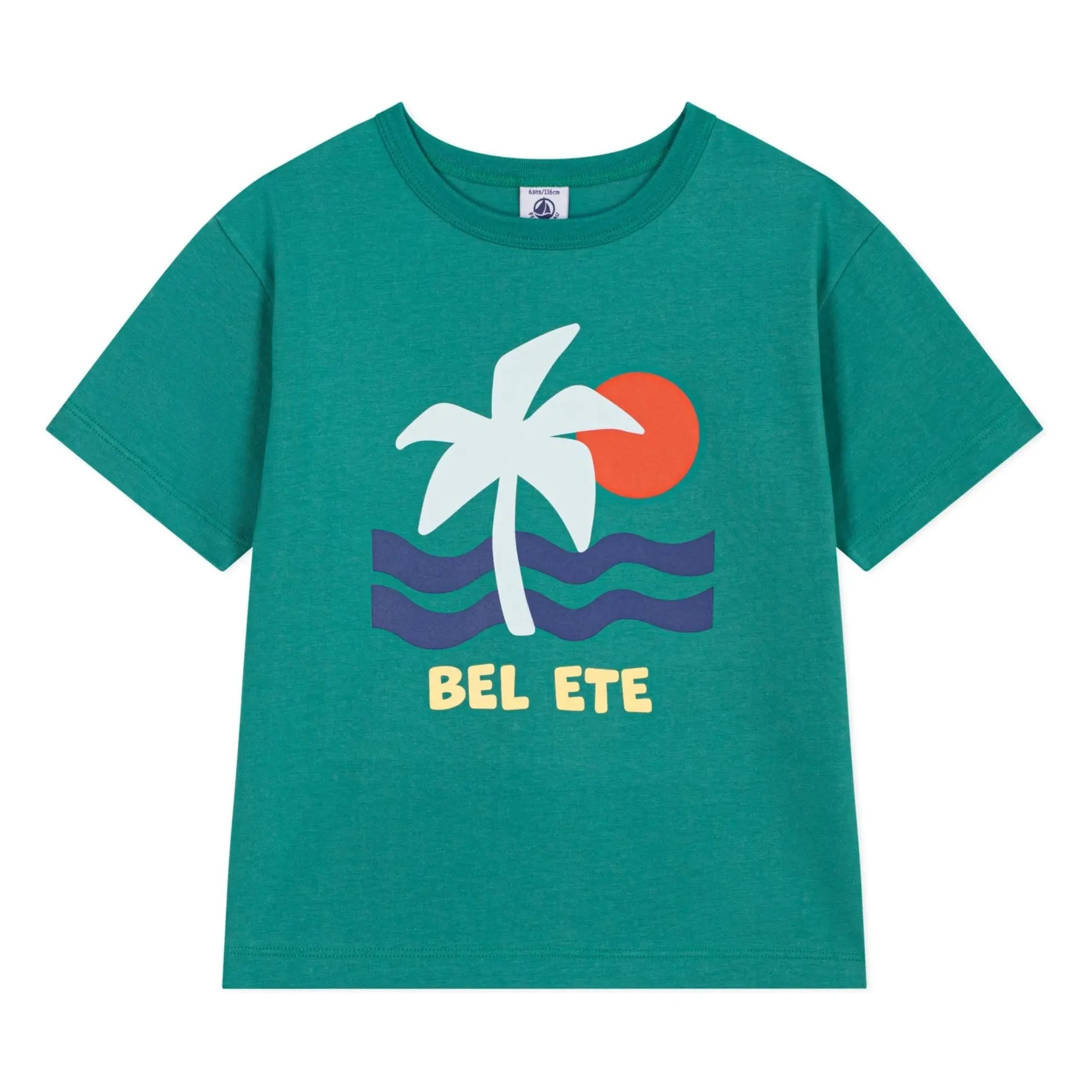 Petit Bateau - Bel Eté Organic Cotton T-Shirt | Green