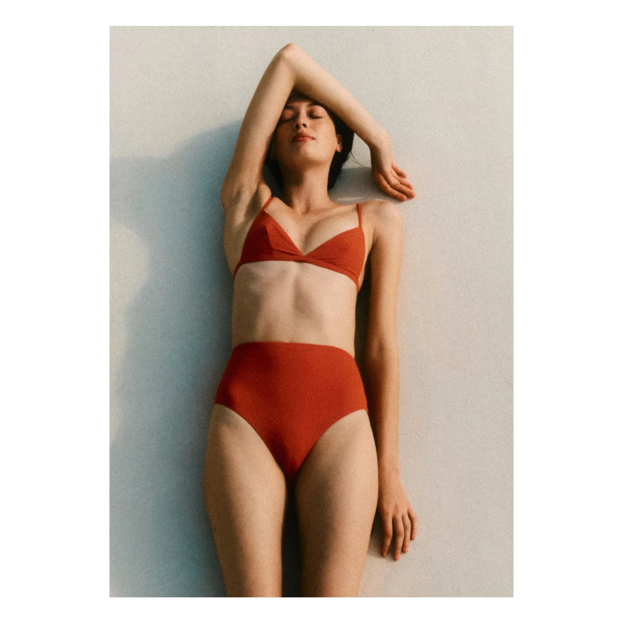 Vanessa Sposi - Red Triangle Bikini Top