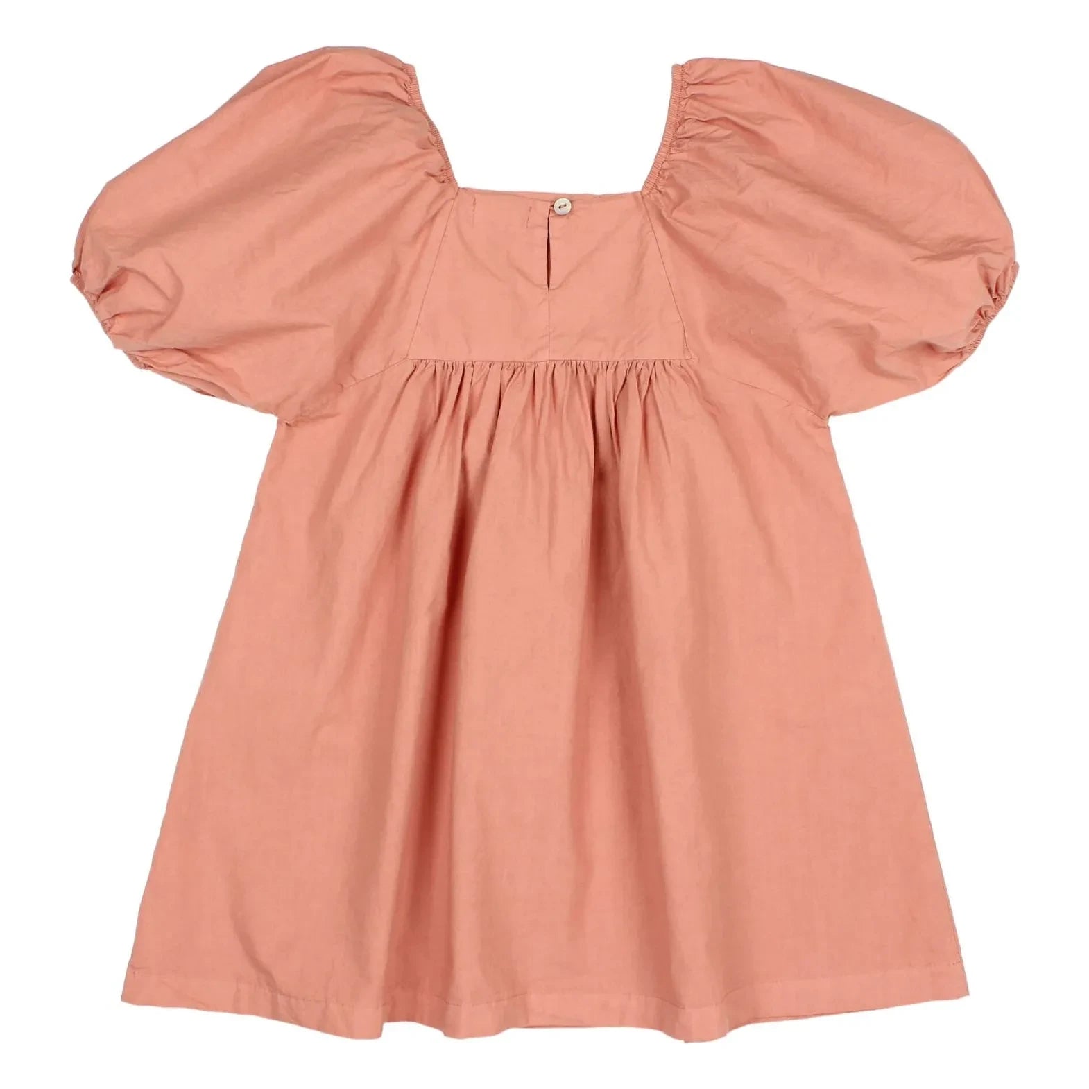 Búho - Organic Cotton Poplin Dress | Dust Pink