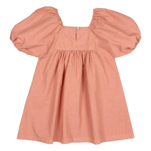 Búho - Organic Cotton Poplin Dress | Dust Pink