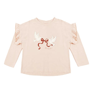 Rylee + Cru - Peace T-Shirt | Powder Pink