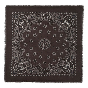 Kujten - Hachiko Cashmere Bandana | Brown