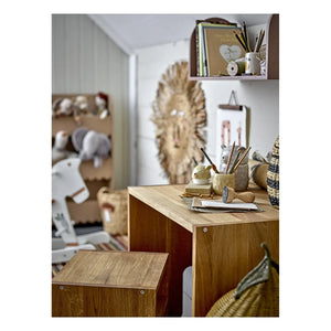 Bloomingville Mini - Puk Stoneware Saklama Kutusu | Bej
