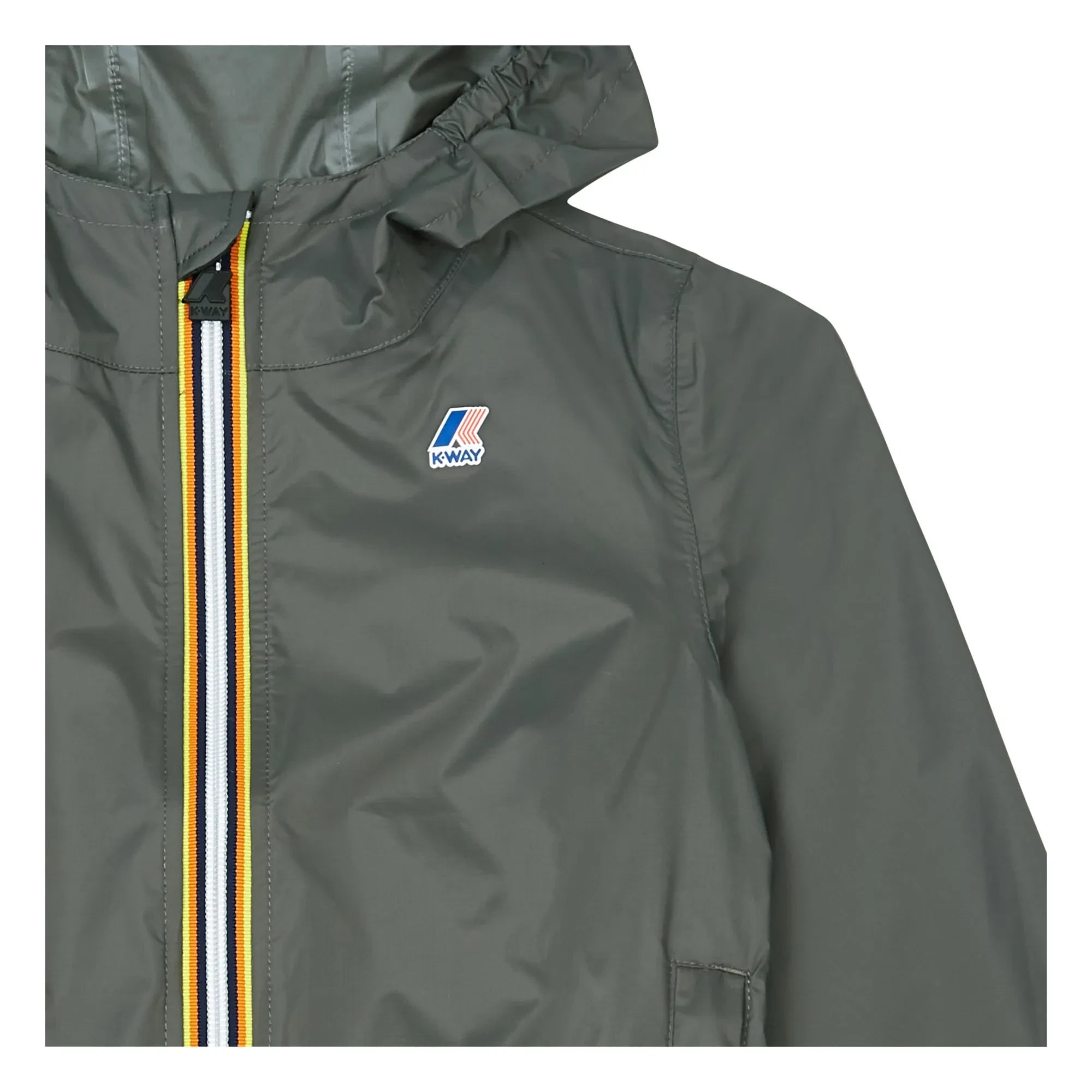 K-way - Le Vrai Claude Raincoat | Gray-Green