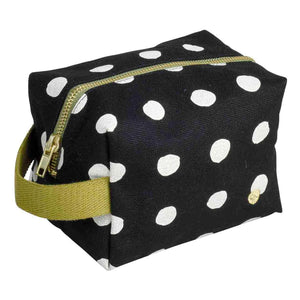 La cerise sur le gâteau - Dot Pattern Mia Organic Cotton Makeup Bag | Caviar