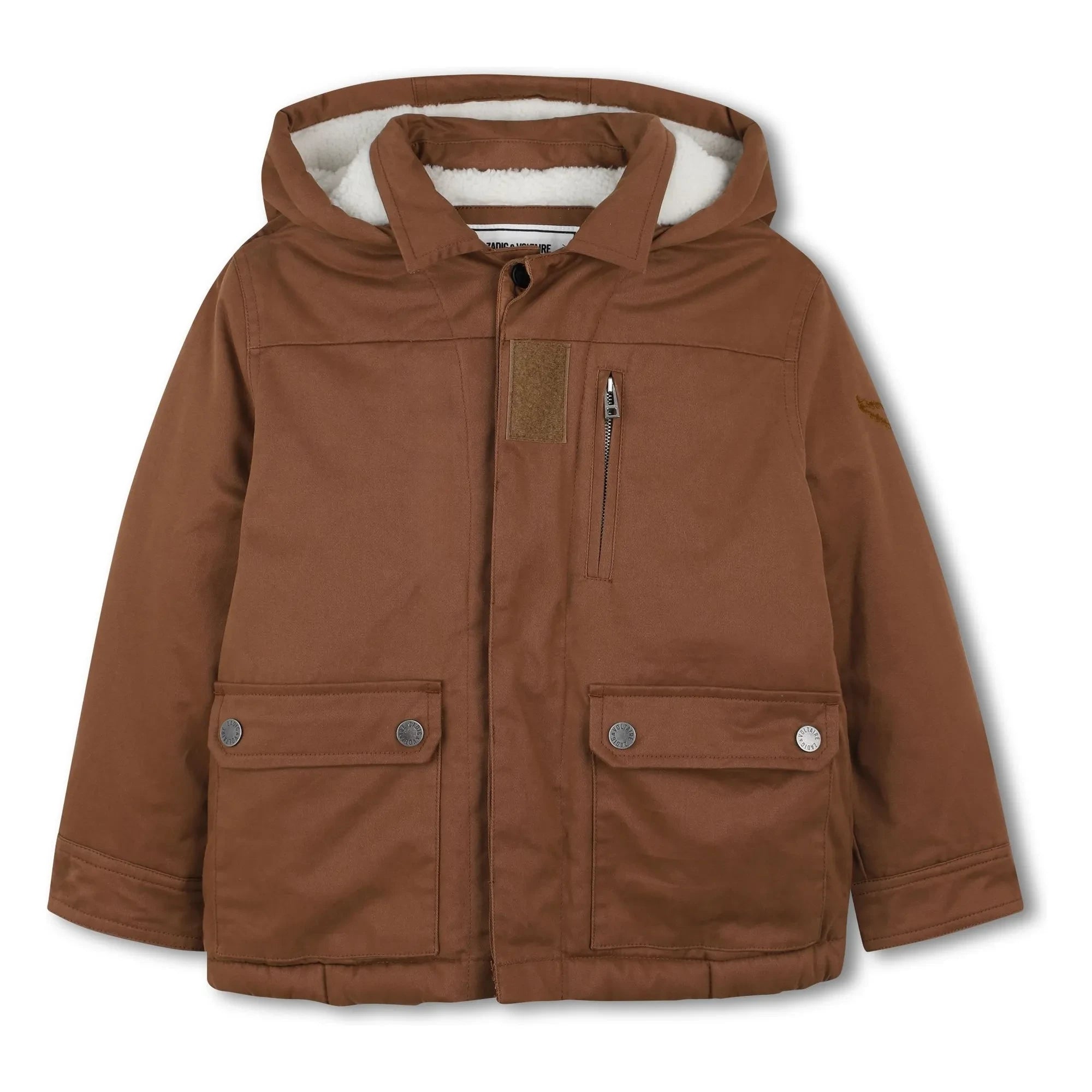 Zadig & Voltaire - Kapüşonlu Parka | Kahverengi