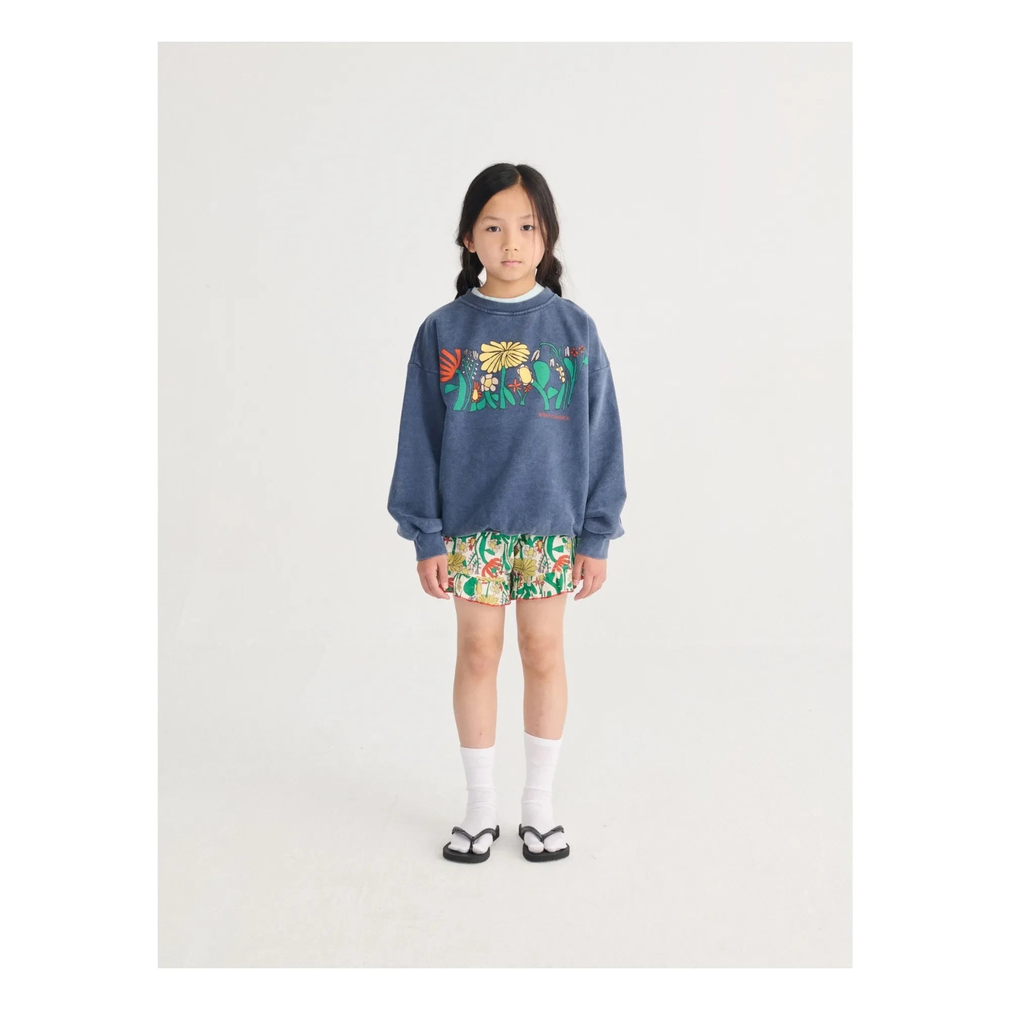 Bobo Choses - Organic Cotton Ruffled Shorts | White