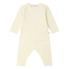 Bonpoint - Timi Polka Organic Cotton T-Shirt and Leggings Set | Ecru