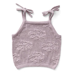 Soor Ploom - June Fleurs Organik Pamuk Atlet | Leylak