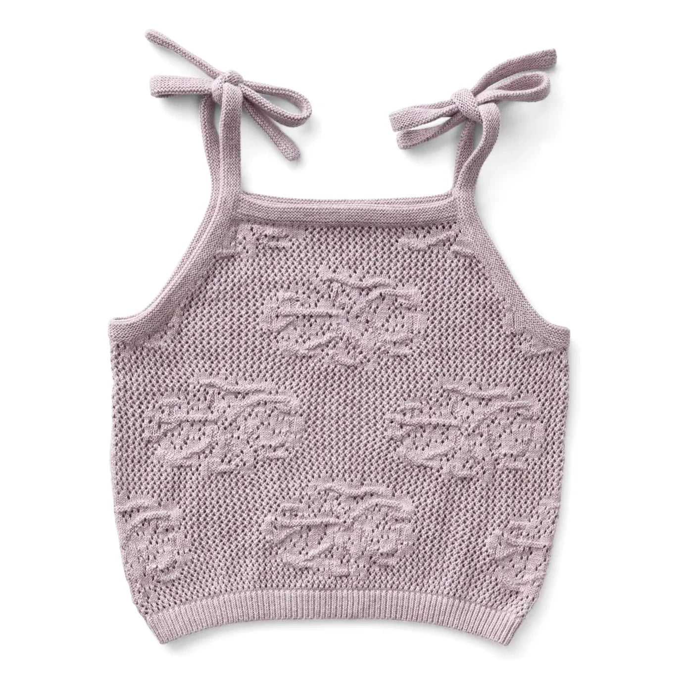 Soor Ploom - June Fleurs Organik Pamuk Atlet | Leylak