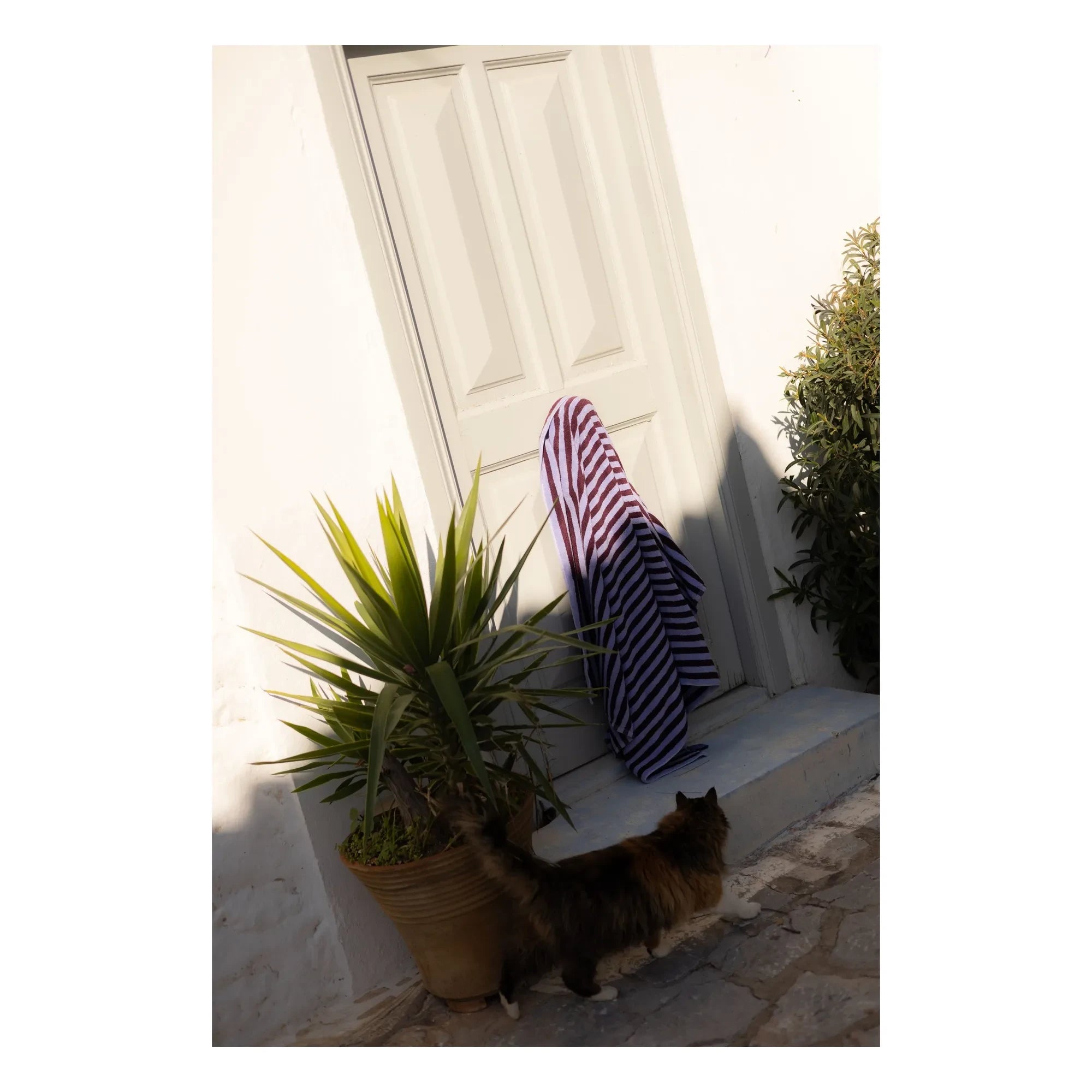 Bongusta - Naram bath towel | Burgundy