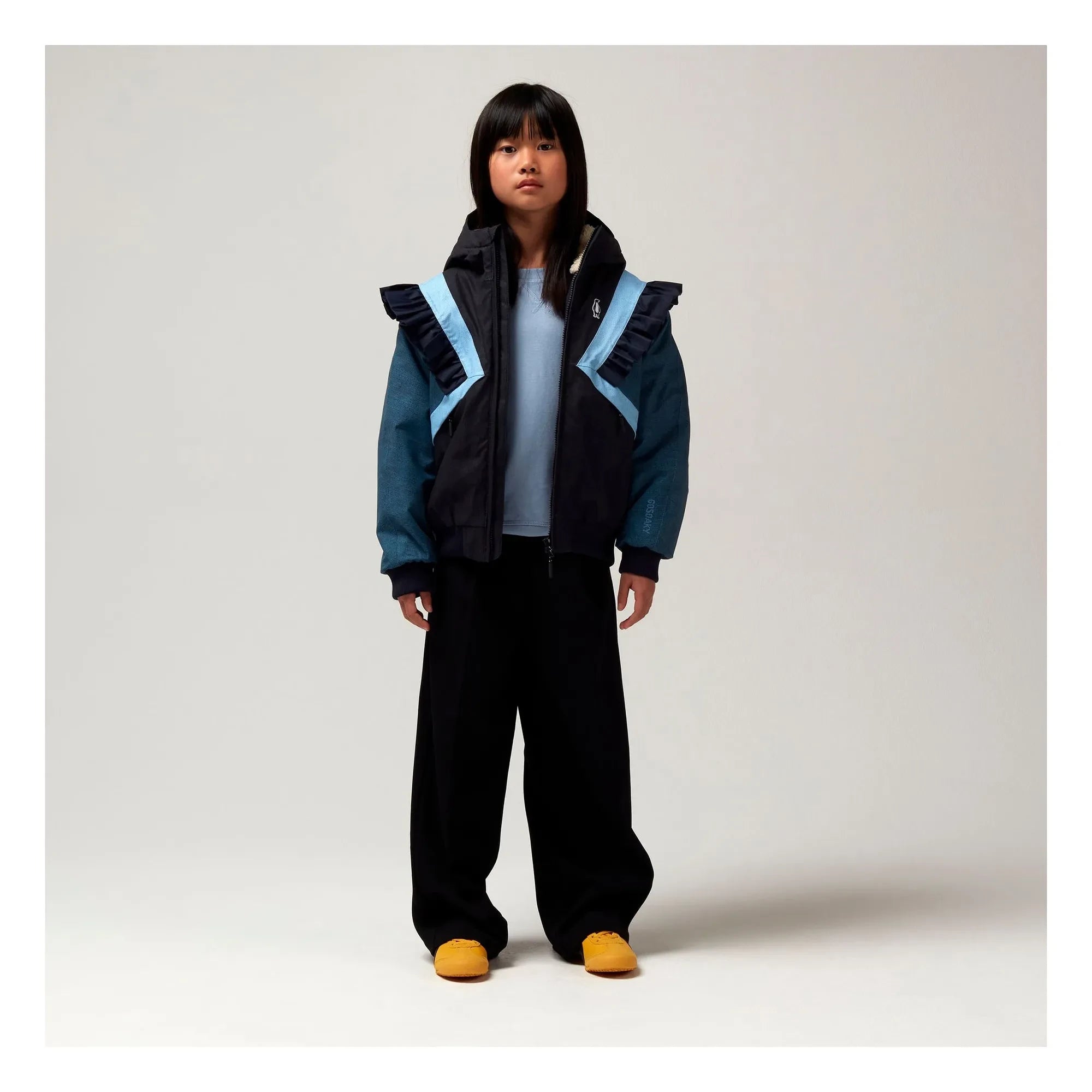Gosoaky - Smiling Dove Waterproof Jacket | Blue