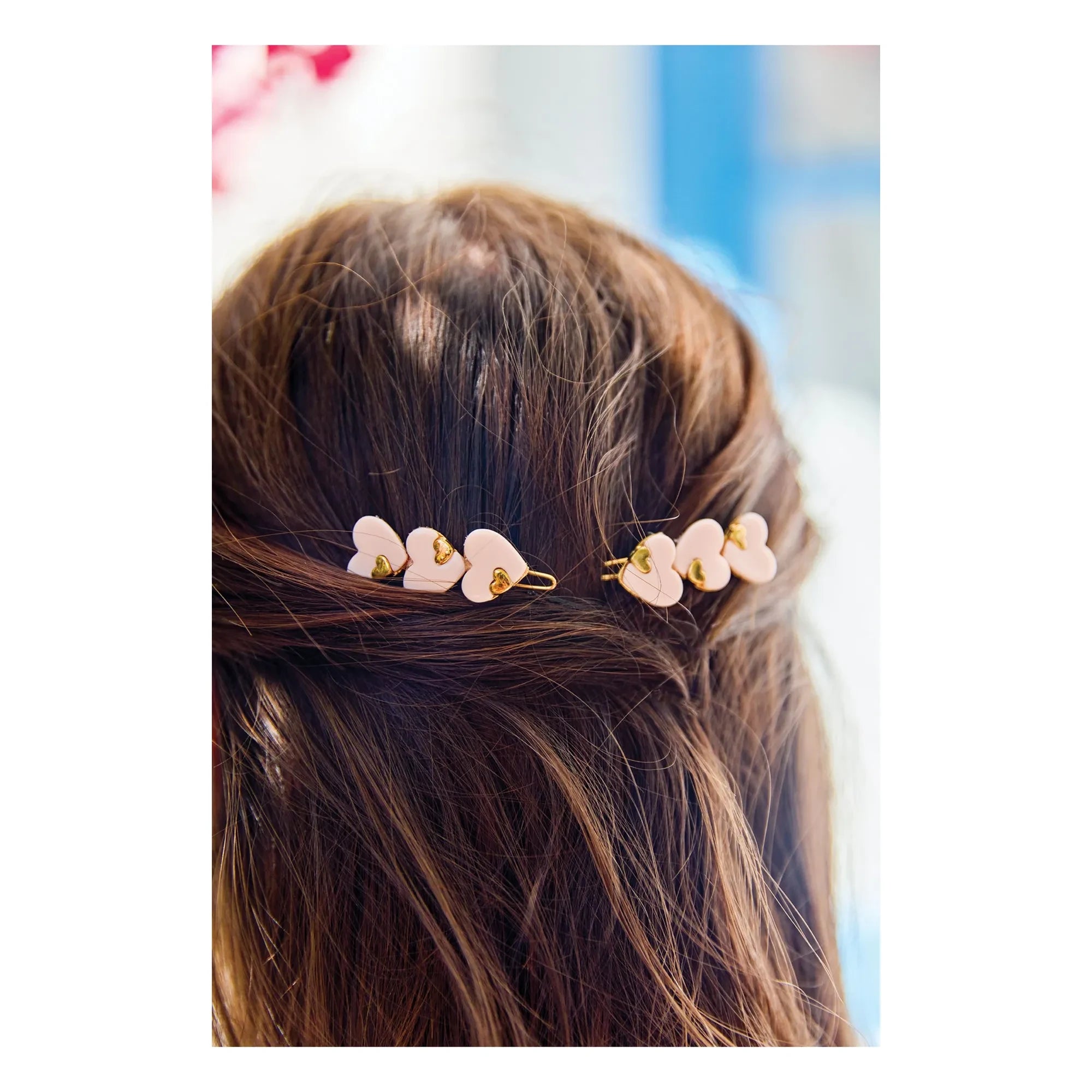 Tartine et Chocolat - 2-Piece Hair Clip Set | Light Pink
