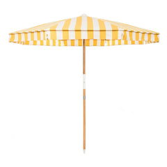 Business & Pleasure Co. - Amalfi Striped Sun Umbrella | Yellow