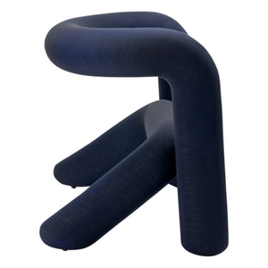 Moustache - Extra Bold Mixed Armchair - Big Game | Night Blue
