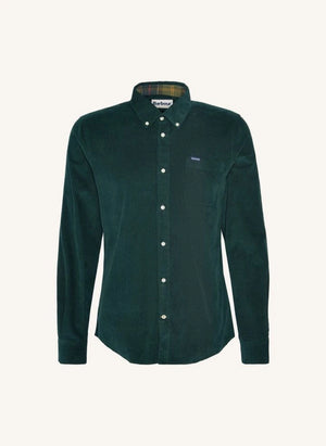Barbour - Ramsey Kadife Gömlek | Krom yeşili
