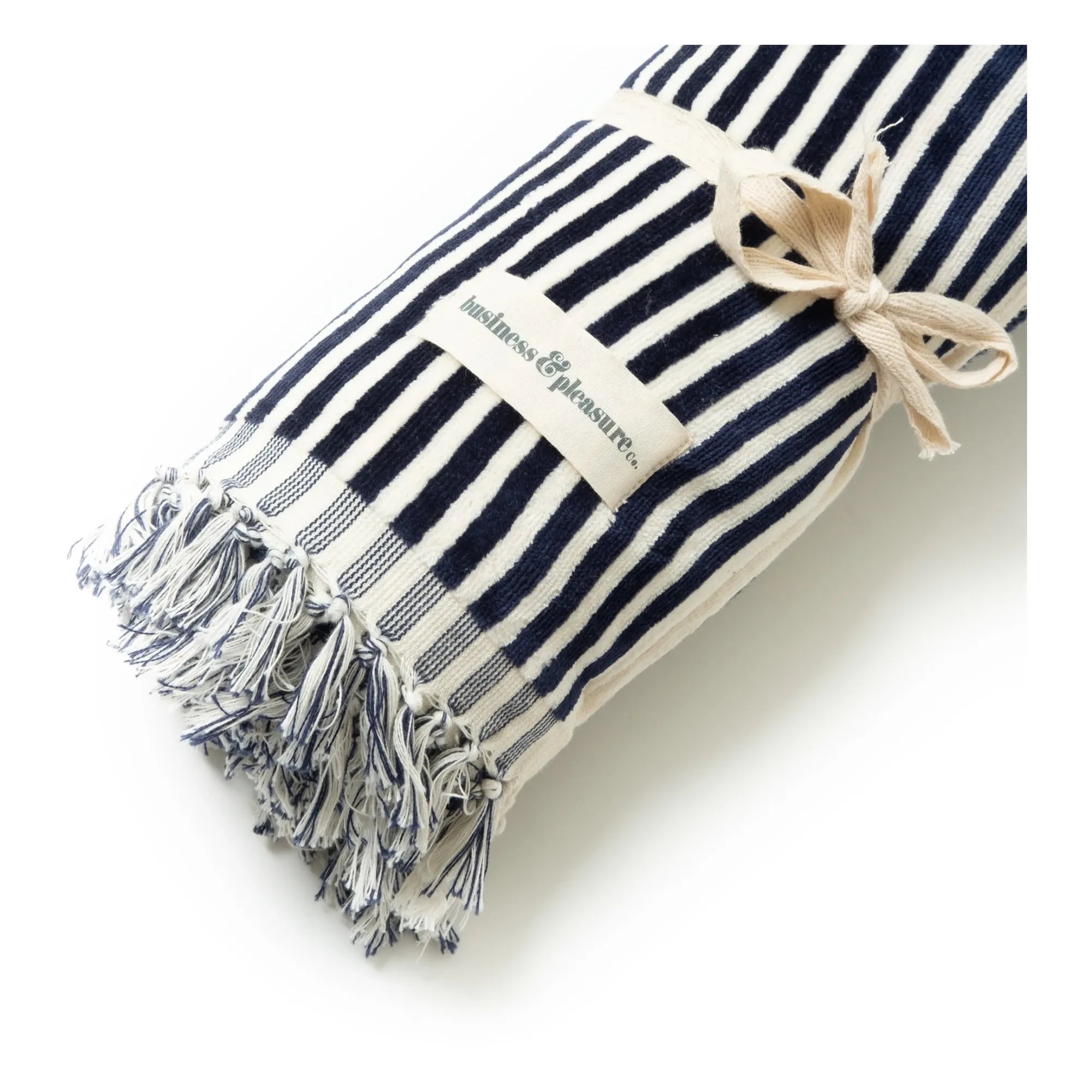 Business & Pleasure Co. - Beach Towel | Navy