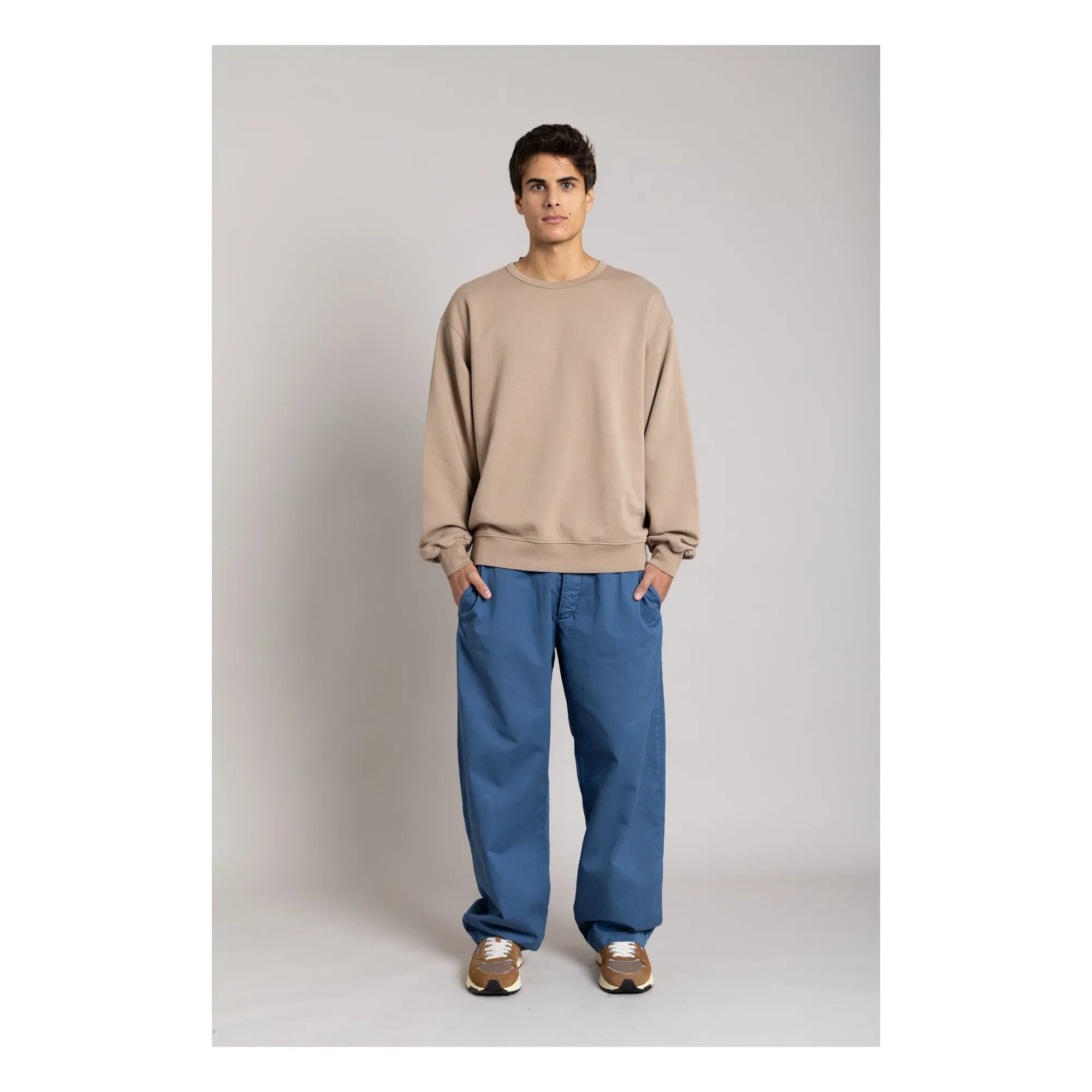 Smallable Man - Bond organic cotton sweatshirt | Taupe brown