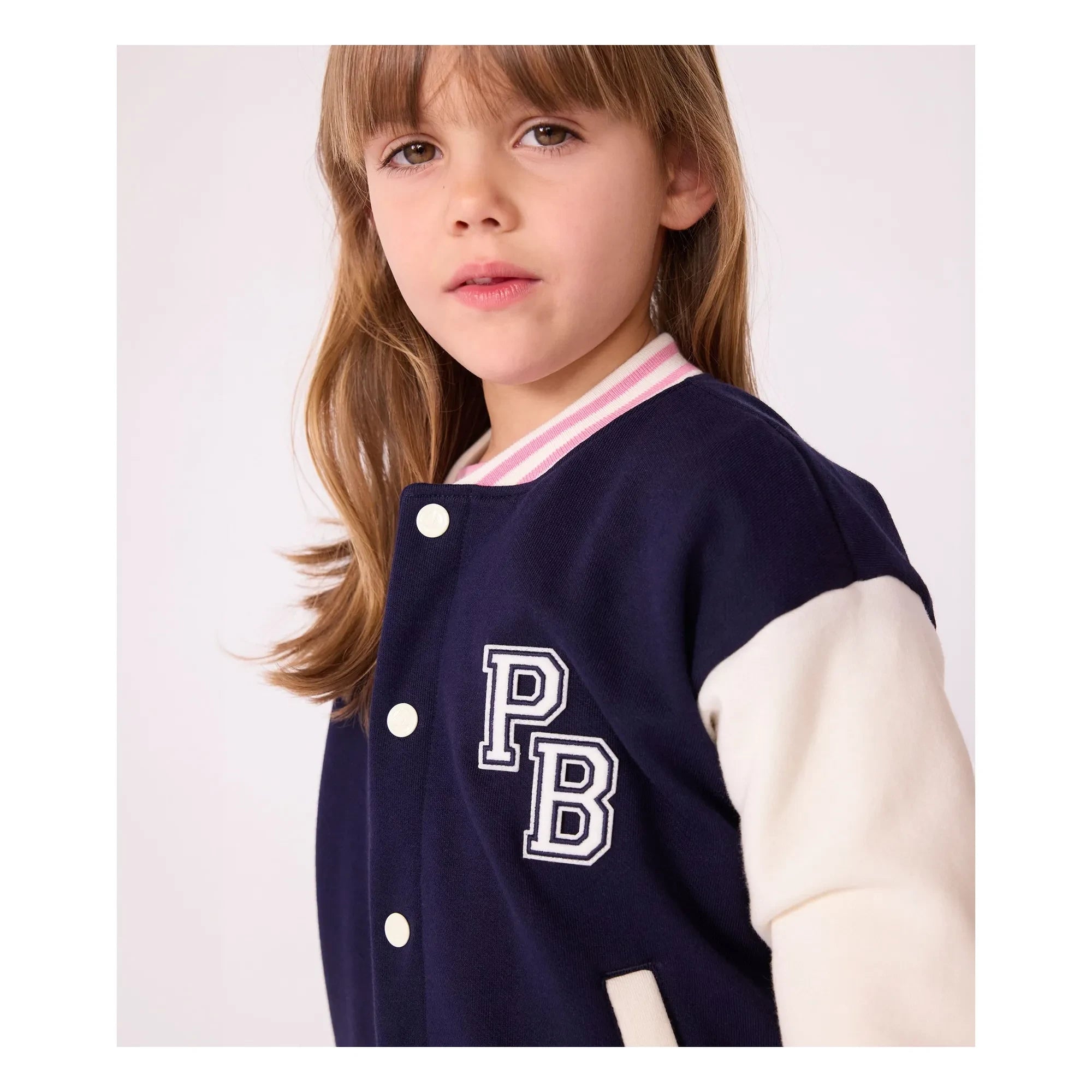 Petit Bateau - Teddy Jacket | Navy Blue