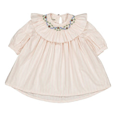 Loir - Bianca Striped Floral Dress | Pink
