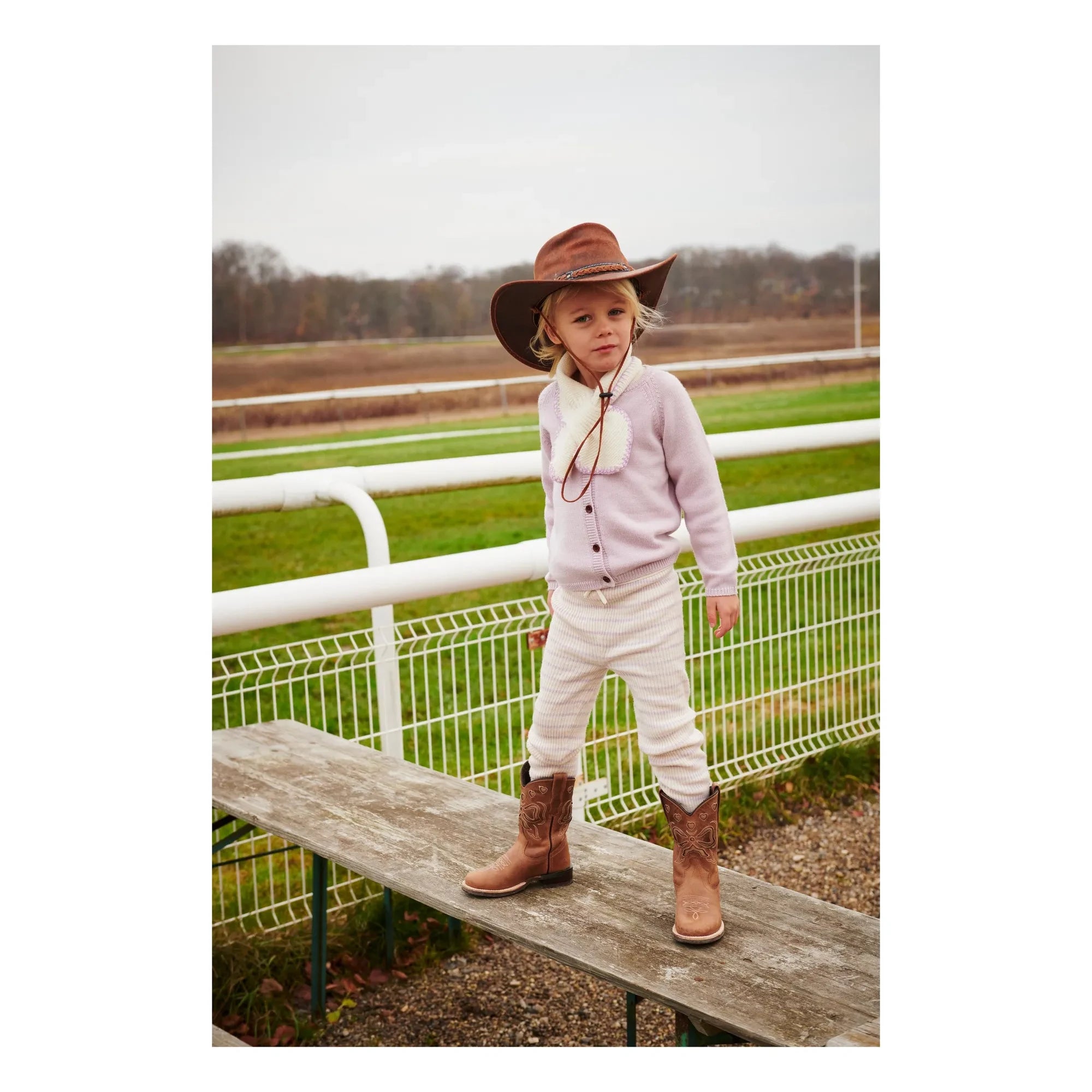 Copenhagen Colors - Merino Wool Cardigan | Lilac