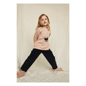 Liewood - Apia Rabbit Organic Cotton T-Shirt | Pink
