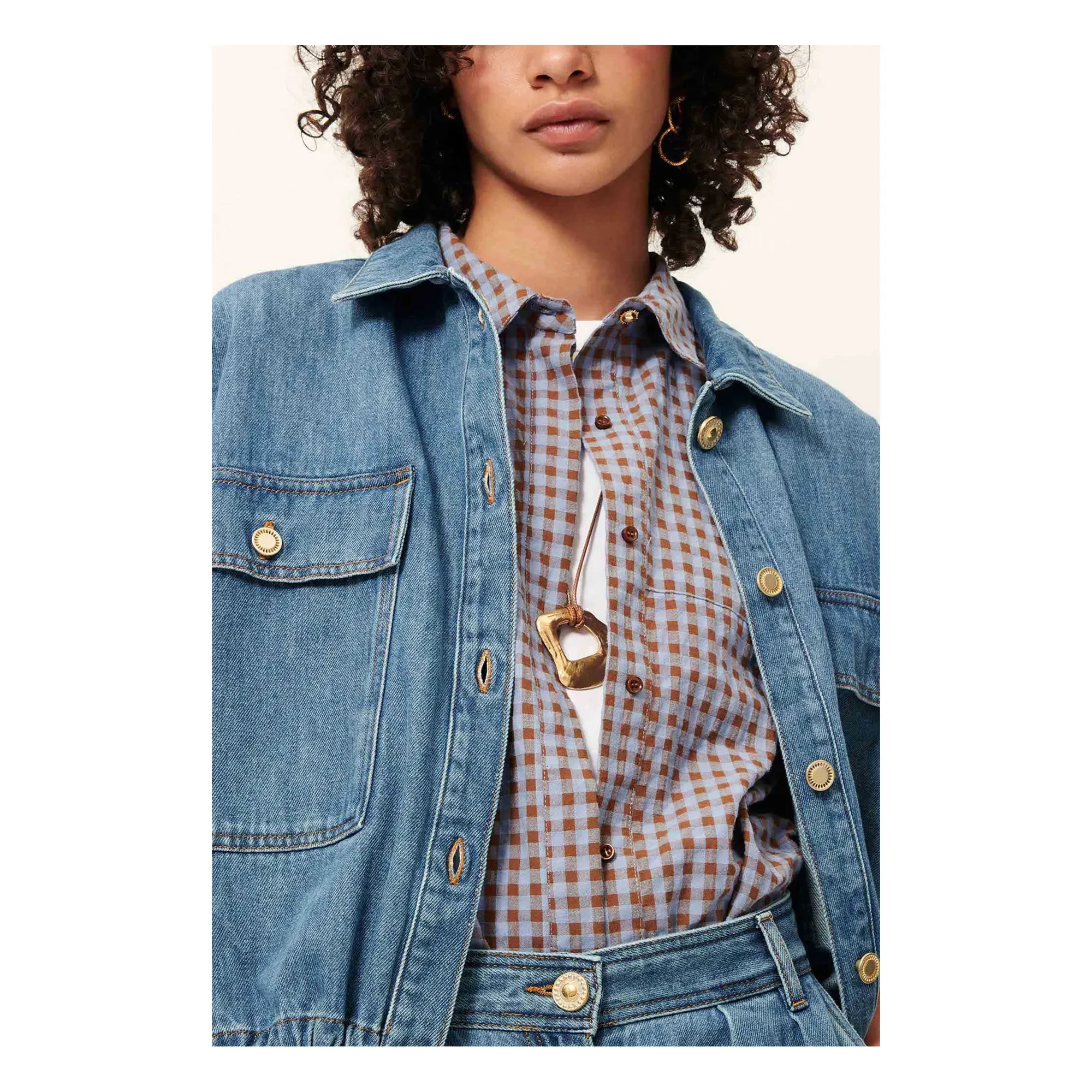 Sessùn - Cazanim Cotton Jacket | Blue