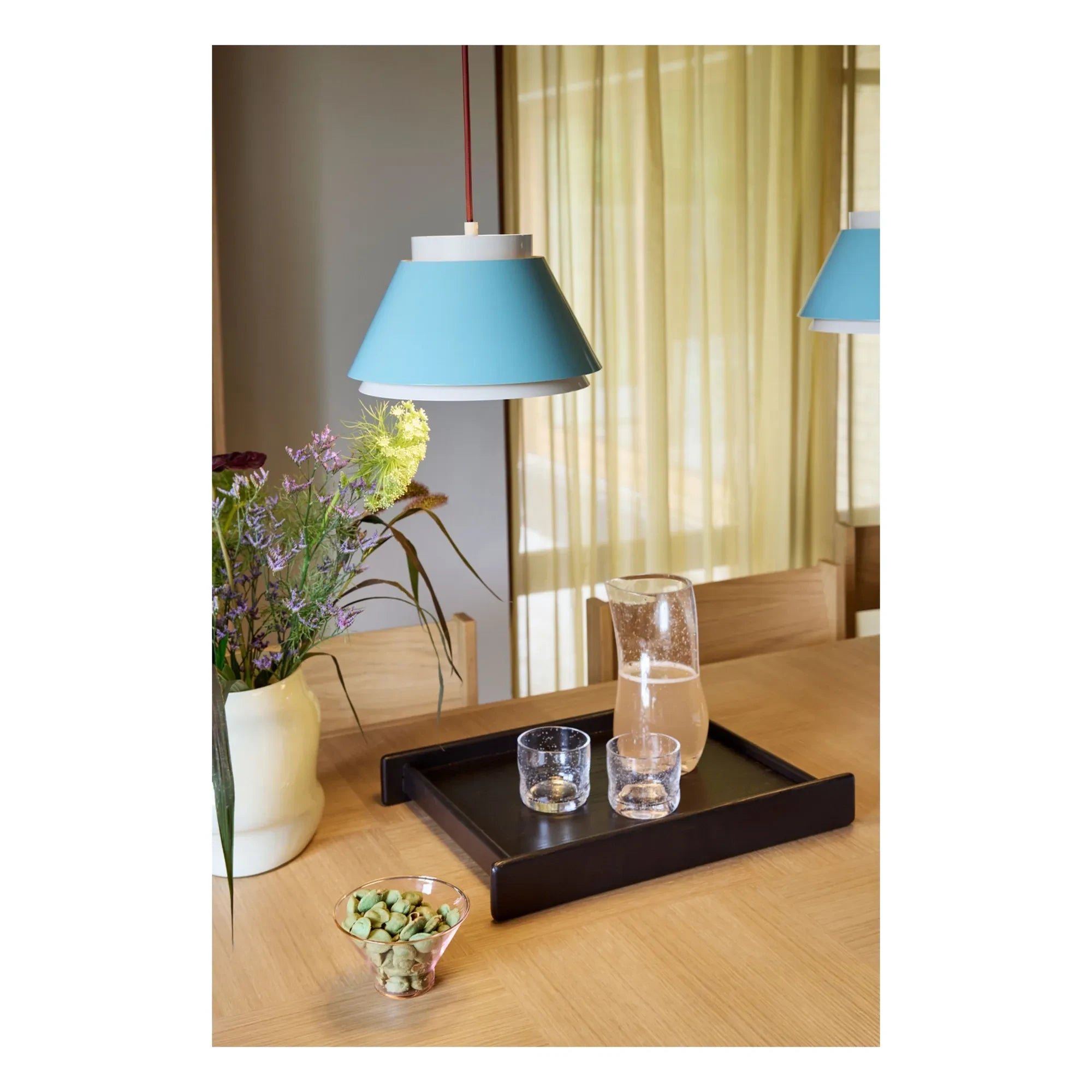 Hübsch - Remi Pendant Lamp | Blue