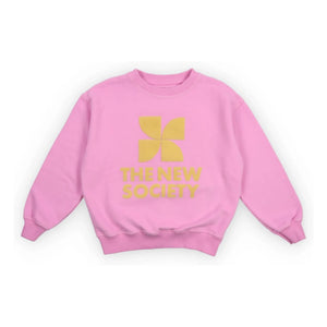 the new society - TNS Logo sweatshirt | Pembe