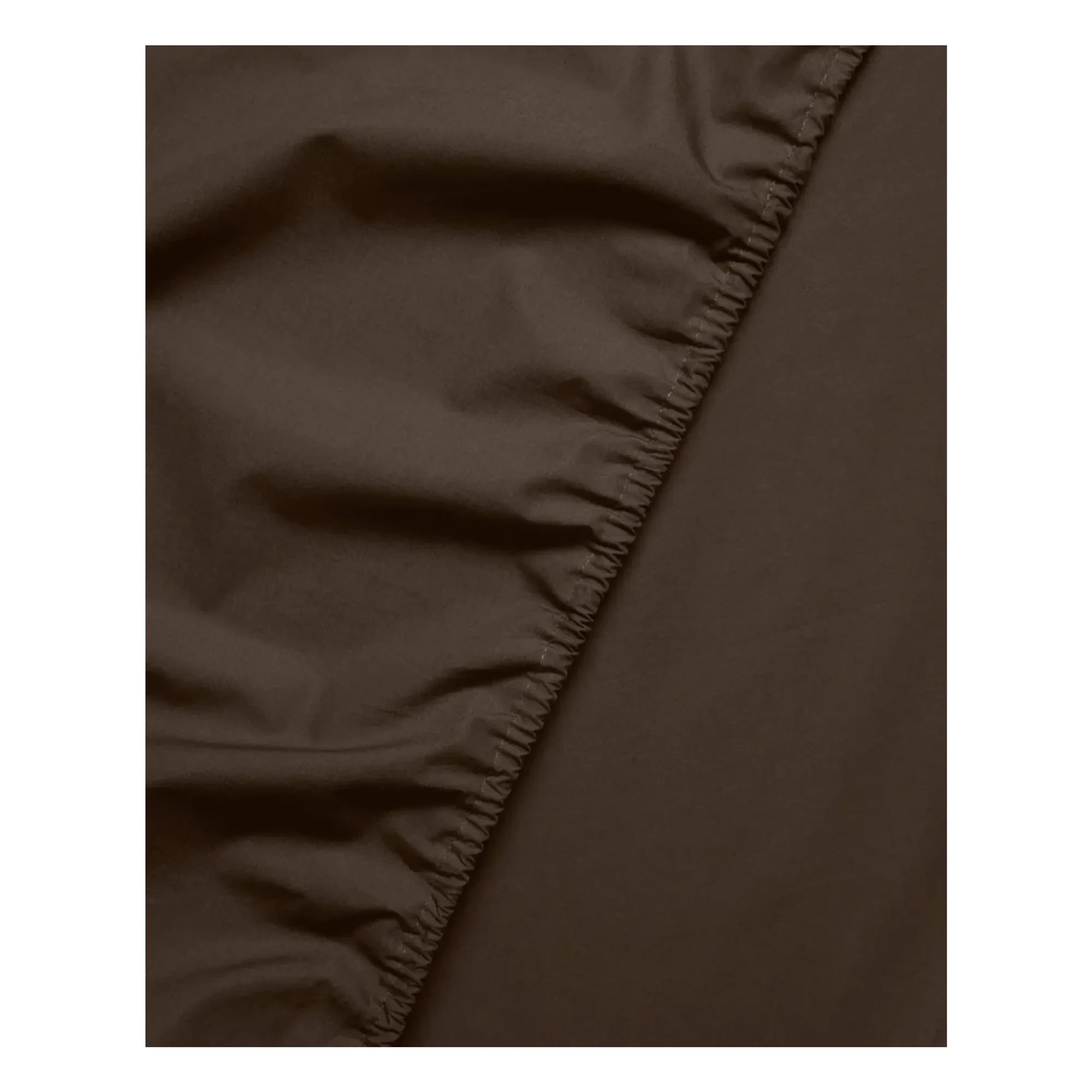 Suite 702 - Organic percale elastic sheet - Brown | Coffee