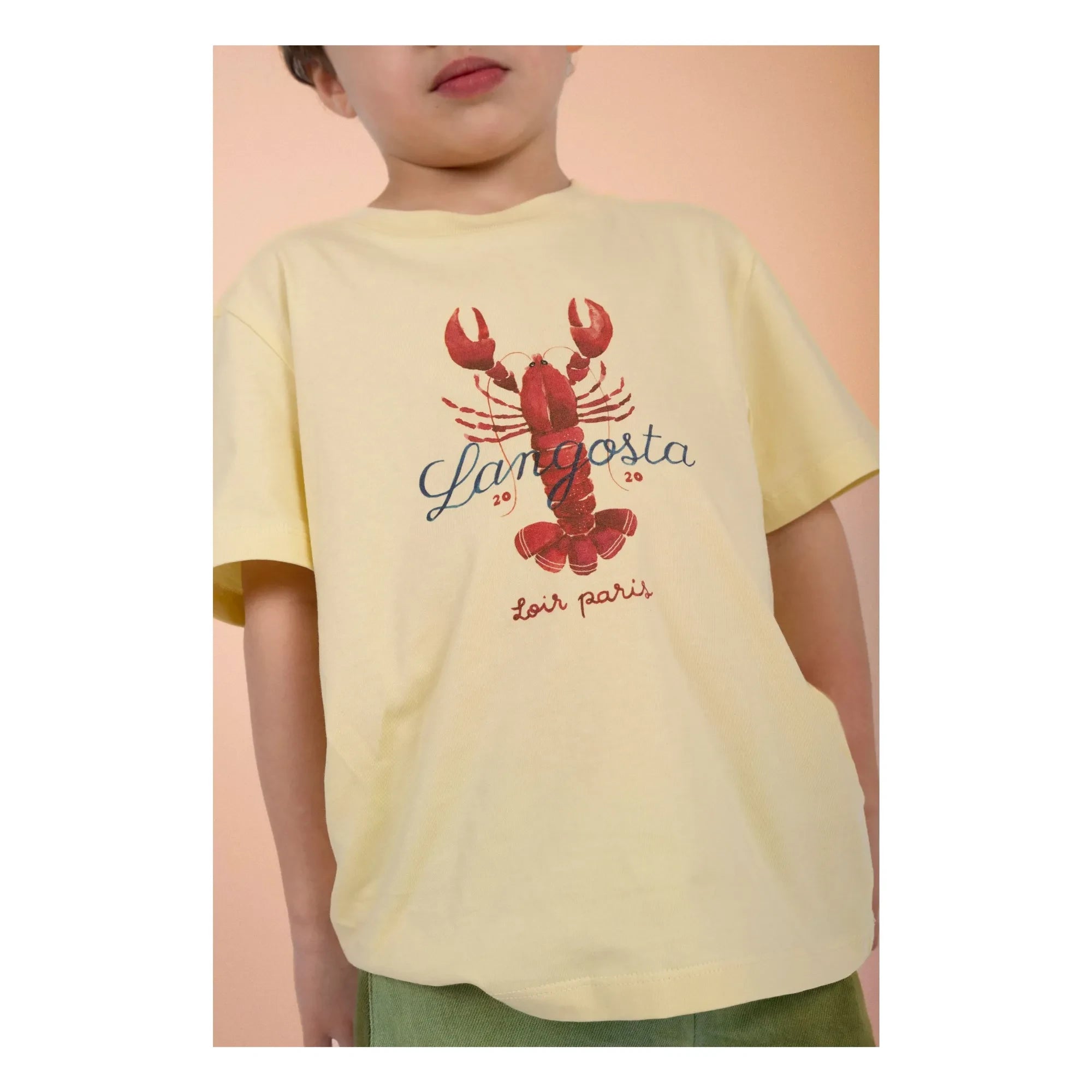 Loir - Langosta T-Shirt | Pale yellow