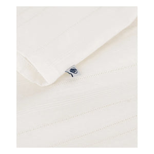 Petit Bateau - Bichou Blouse Organic Cotton Poplin | White