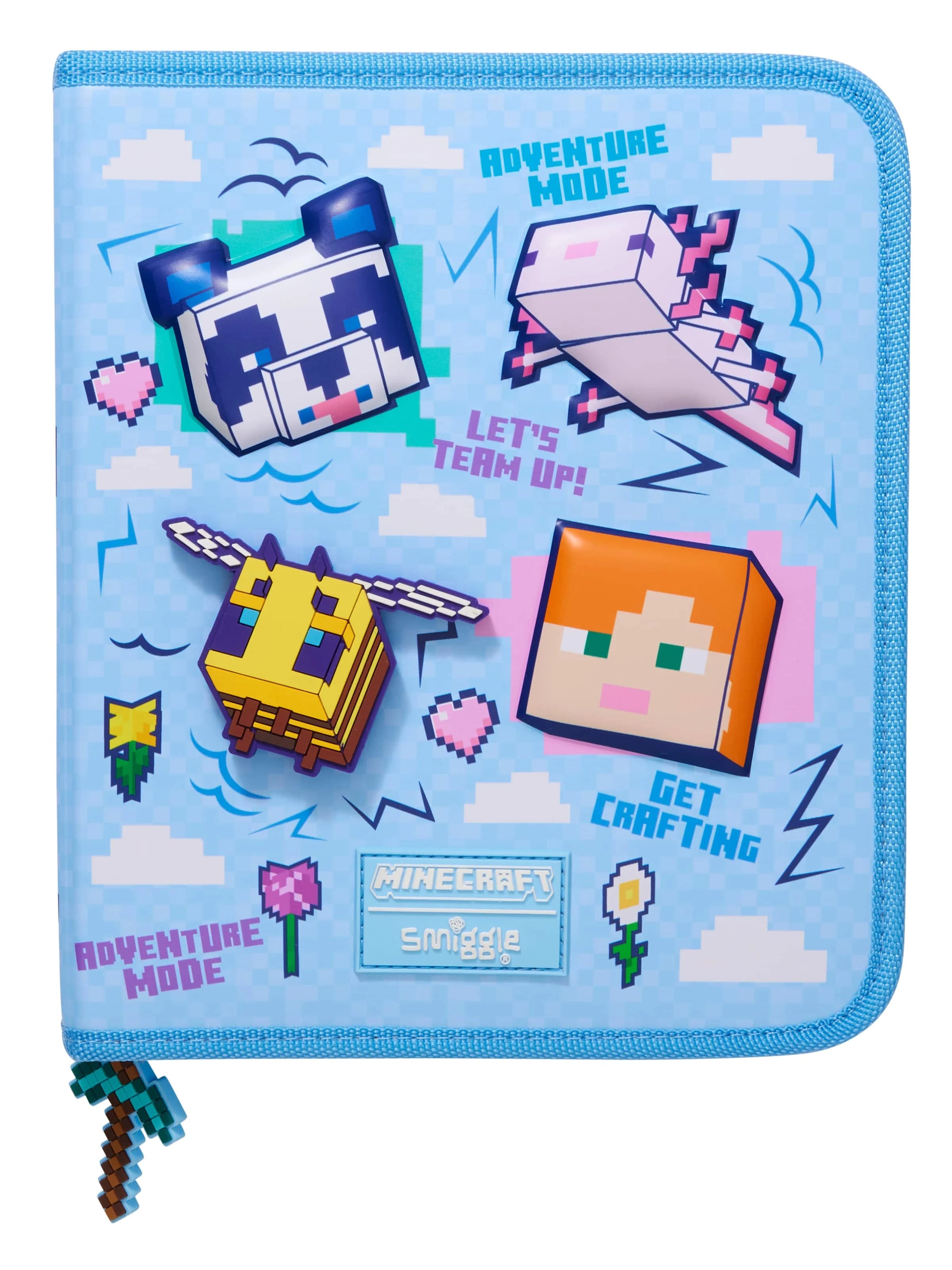 Smiggle - Minecraft Kalem Kutusu ve Kırtasiye Seti