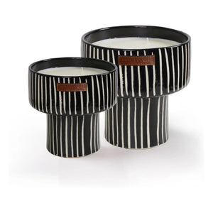Côté Bougie - Zebra Patterned Coupe | Mandarin Majorelle