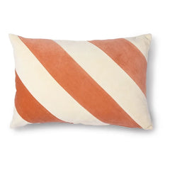HKliving - Striped Velvet Pillow