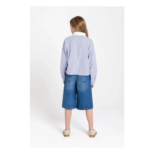 Smallable Kid - Denim Bermuda Russel | Denim Blue
