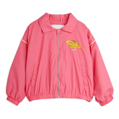 Mini Rodini - Recycled Fiber Bomber Jacket | Pink