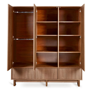 Quax - Kyo XL Wardrobe | Walnut