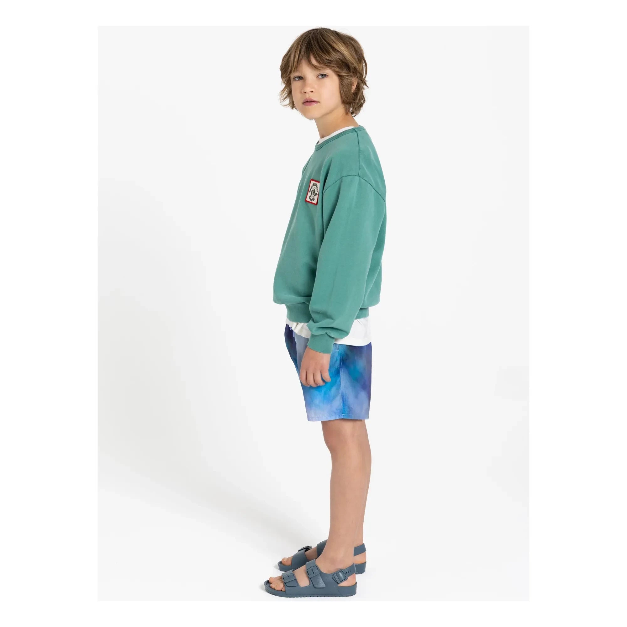 Hundred Pieces - Wave Swim Shorts | Light blue