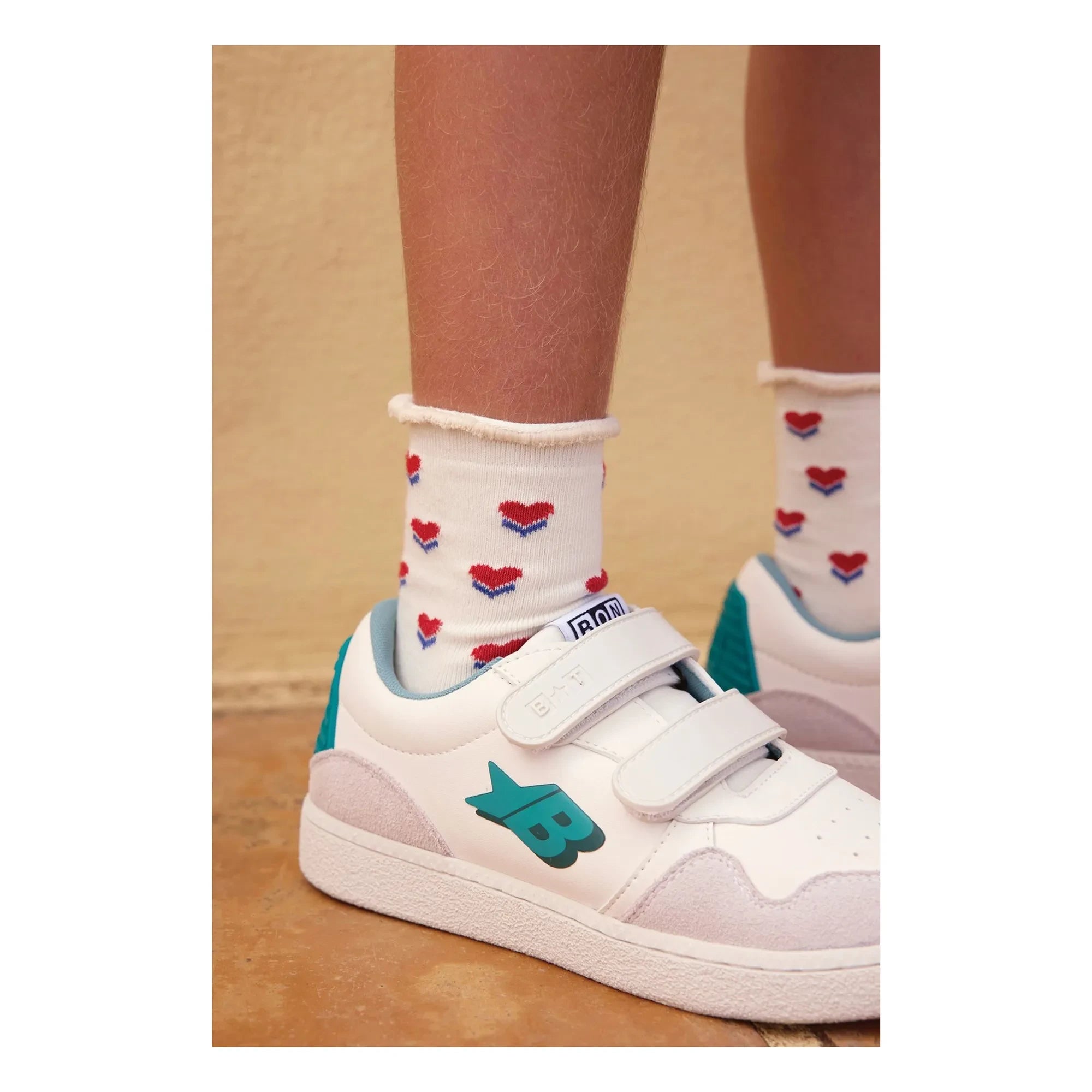 Bonton - Kix Easy Scratch Sneakers | Turquoise
