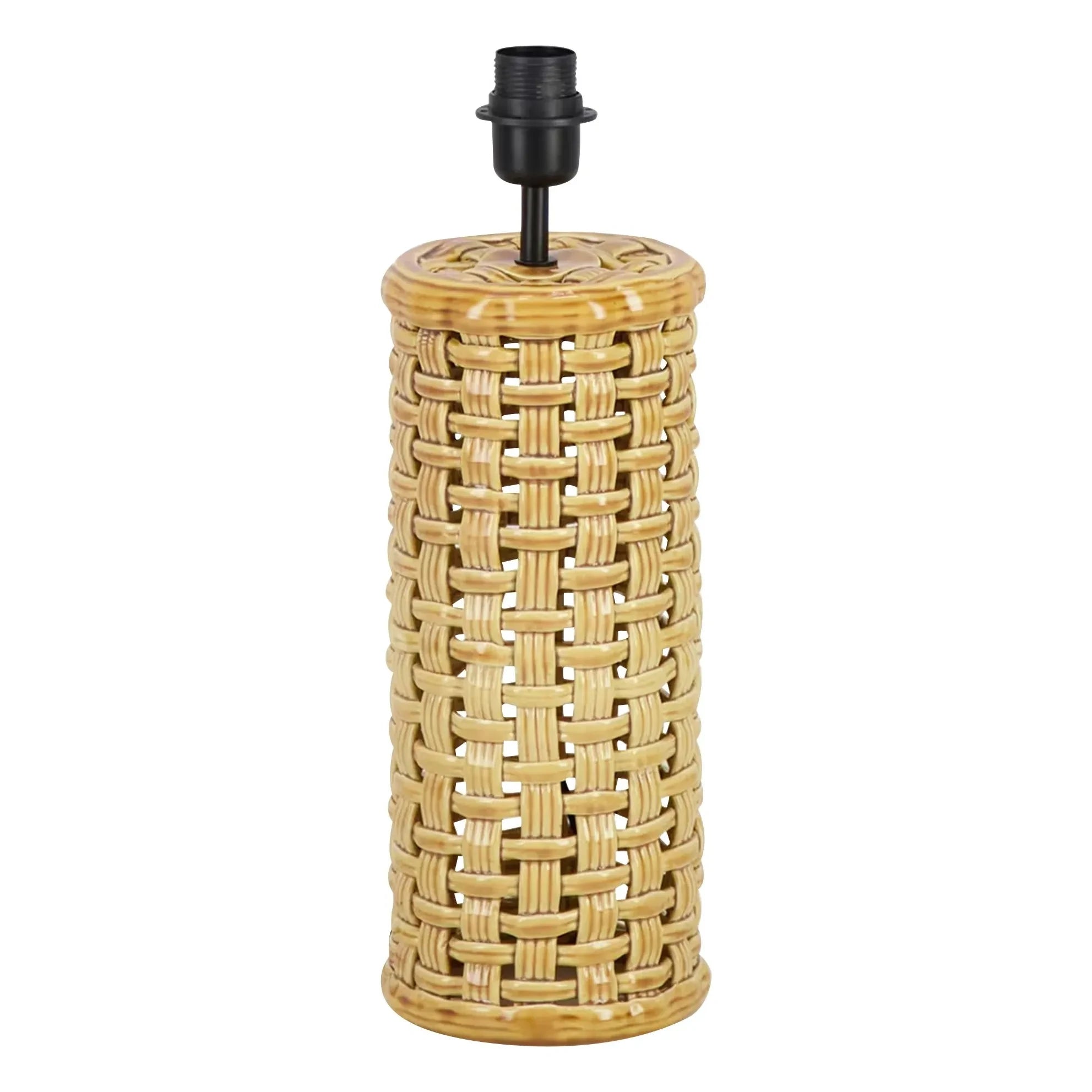 House of Capricorn - Cesta Ceramic Lamp Base | Beige