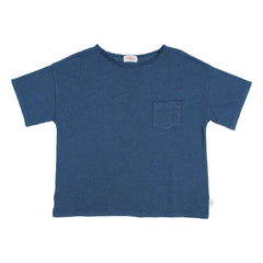 Búho - Linen Pocket T-Shirt | Navy