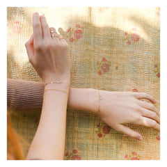 Adorabili - Heart Chain Bracelet | Gold