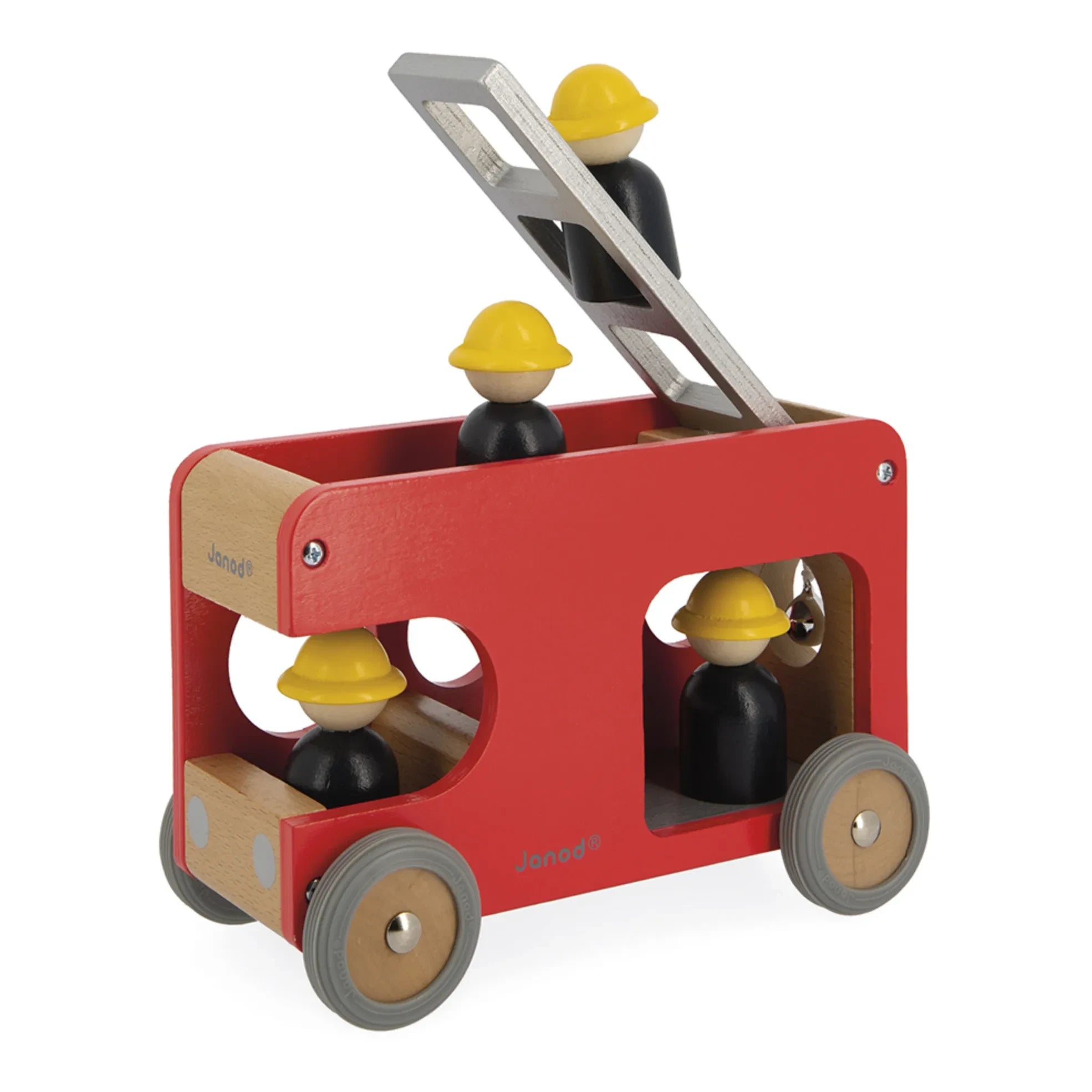 Janod - Fire Truck Toy