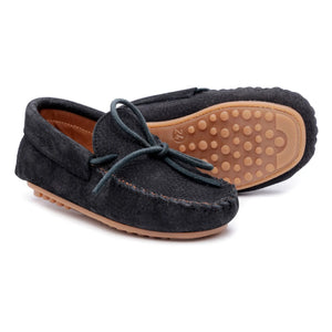 Pèpè - Black Suede Loafers