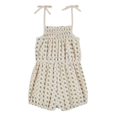 Emile et Ida - Iris Sponge Romper | Off-White
