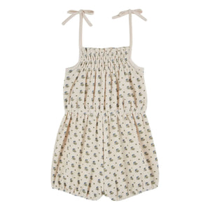 Emile et Ida - Iris Sponge Romper | Off-White