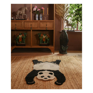 Doing Goods - Panda Wool Rug | Ecru