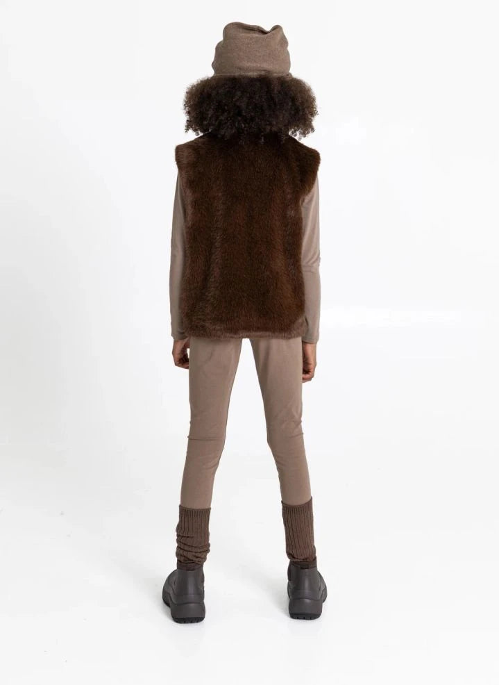 Smallable Kid - Lou Leggings | Frosted Brown